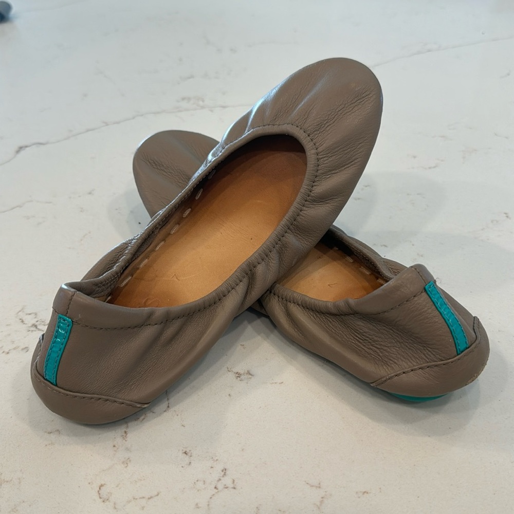 Tieks Taupe Ballet Flat shoes